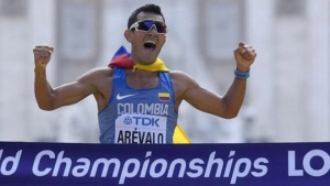 Colombia de viste de gloria, con Éider Arévalo, campeón en Londres