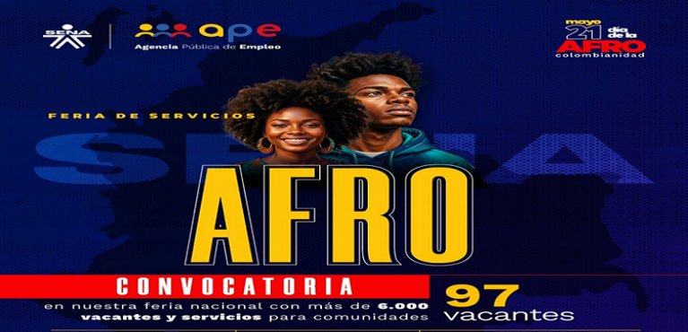 SENA Pitalito celebra el Día de la Afrocolombianidad con Feria de Servicios Afro