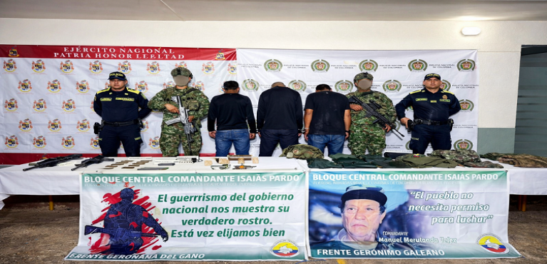 Ejército Nacional desarticula la Comisión Gerónimo Galeano del GAO-r en Chaparral, Tolima