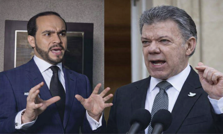 Juan Manuel Santos pide a Abelardo de la Espriella mantener la implementación del Acuerdo de Paz como política de Estado