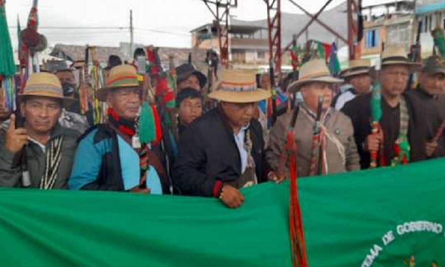 Activada minga nacional por indígenas del Cauca
