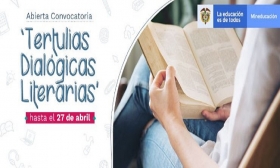 Hasta el 27 de abril estará abierta la Convocatoria para participar en el Proyecto Tertulias Dialógicas Literarias (TDL) del Plan Nacional de Lectura y Escritura