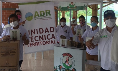 Con proyecto asociativo de $353 millones, la ADR beneficia a asociación de mujeres cafeteras del Huila ​