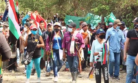 Declaración de las autoridades indígenas que orientan la minga en el Huila