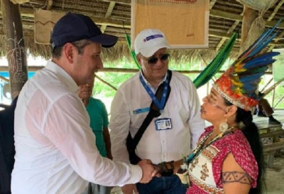 En medio de la pandemia, continúa la atención a las víctimas del conflicto en Amazonas