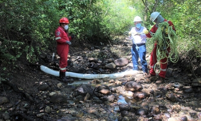 Continúa atención del incidente ambiental en Campo Tello, Huila