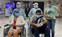 10 pacientes de Covid-19 recuperados y dados de alta en el Hospital Universitario de Neiva